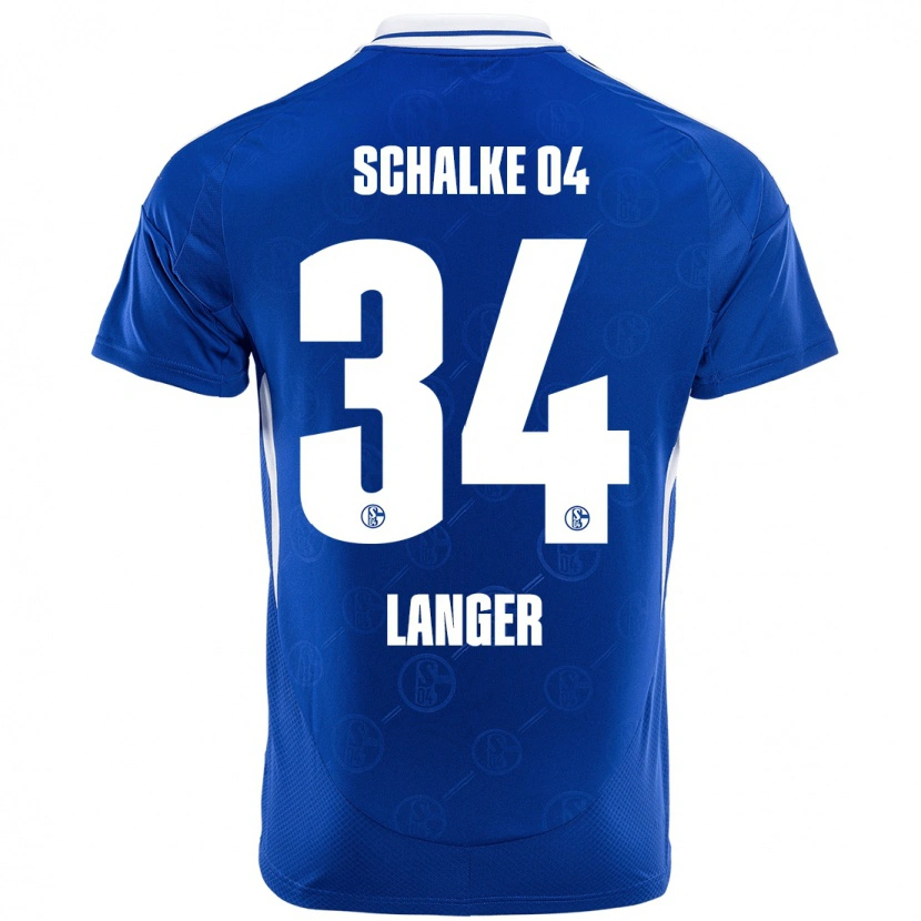 Danxen Kid Michael Langer #34 Royal Blue Home Jersey 2024/25 T-Shirt