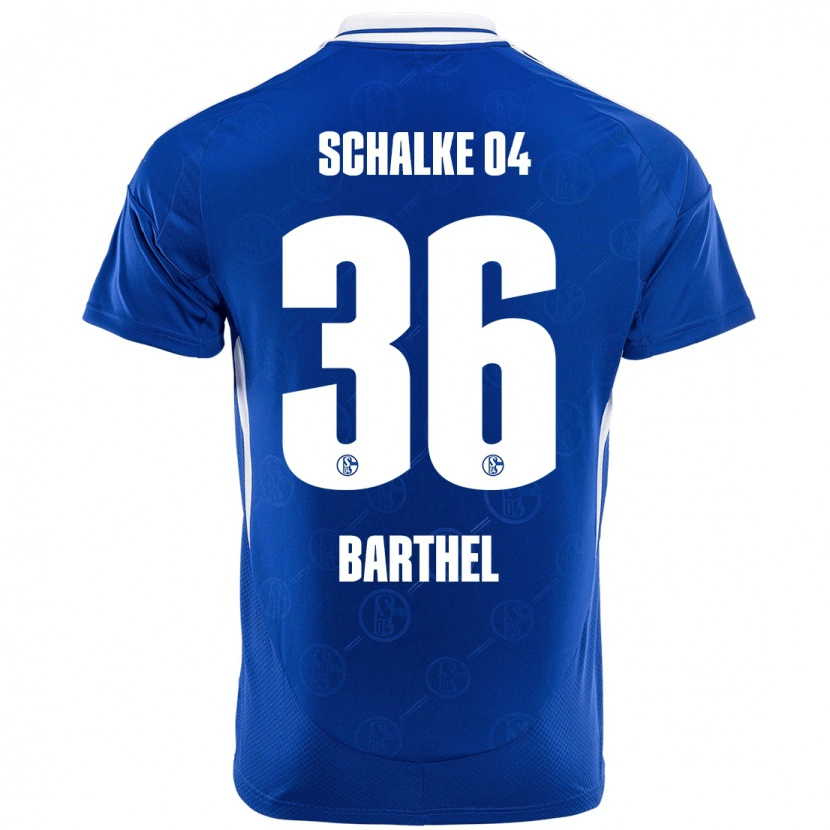 Danxen Kid Niklas Barthel #36 Royal Blue Home Jersey 2024/25 T-Shirt