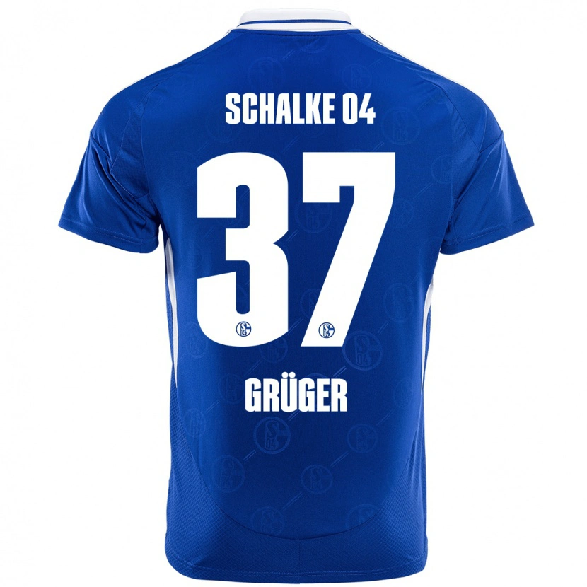 Danxen Kid Max Grüger #37 Royal Blue Home Jersey 2024/25 T-Shirt