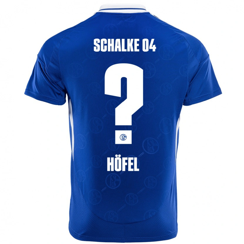 Danxen Kid Luca Höfel #0 Royal Blue Home Jersey 2024/25 T-Shirt