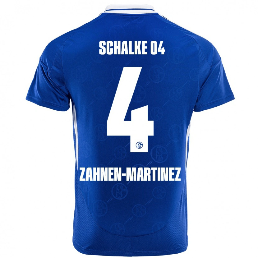 Danxen Kid Pablo Zahnen-Martinez #4 Royal Blue Home Jersey 2024/25 T-Shirt