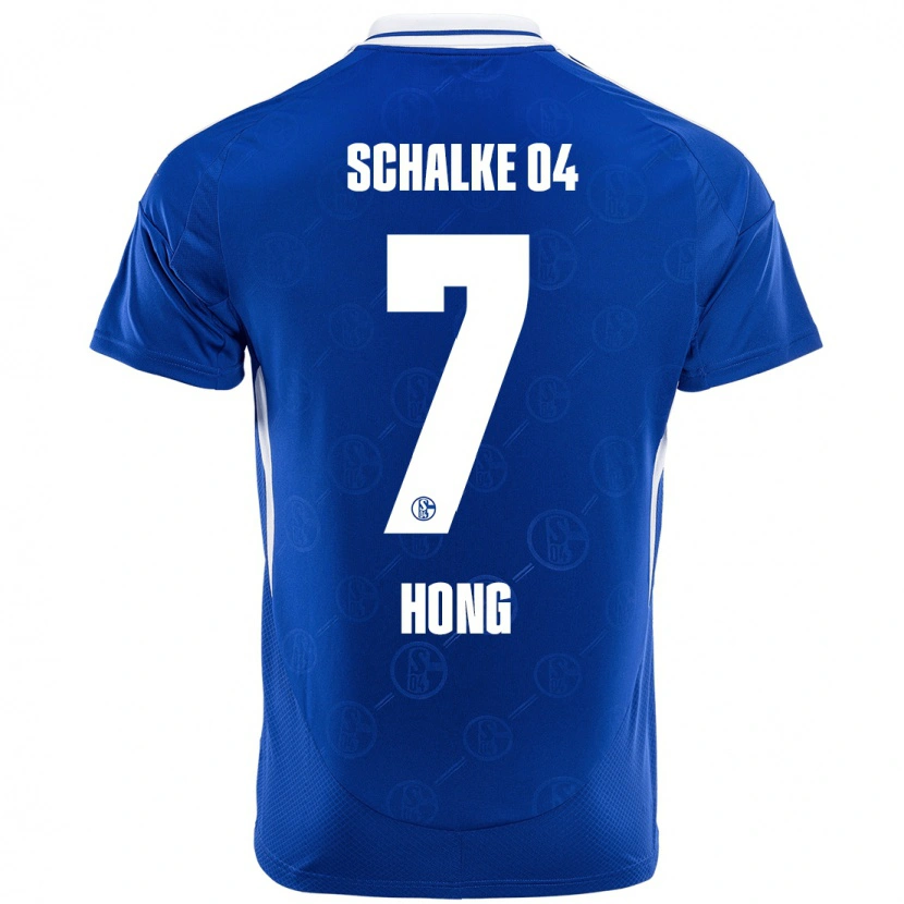 Danxen Kid Seok-Ju Hong #7 Royal Blue Home Jersey 2024/25 T-Shirt