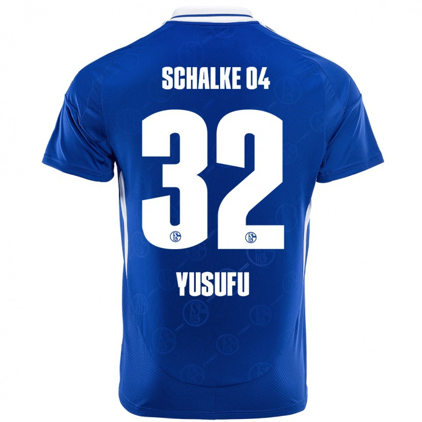 Danxen Kid Faaris Yusufu #32 Royal Blue Home Jersey 2024/25 T-Shirt