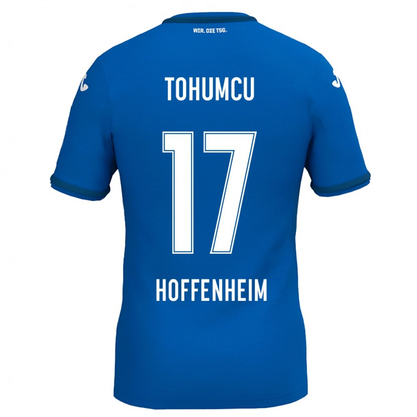 Danxen Kid Umut Tohumcu #17 Royal Blue Home Jersey 2024/25 T-Shirt