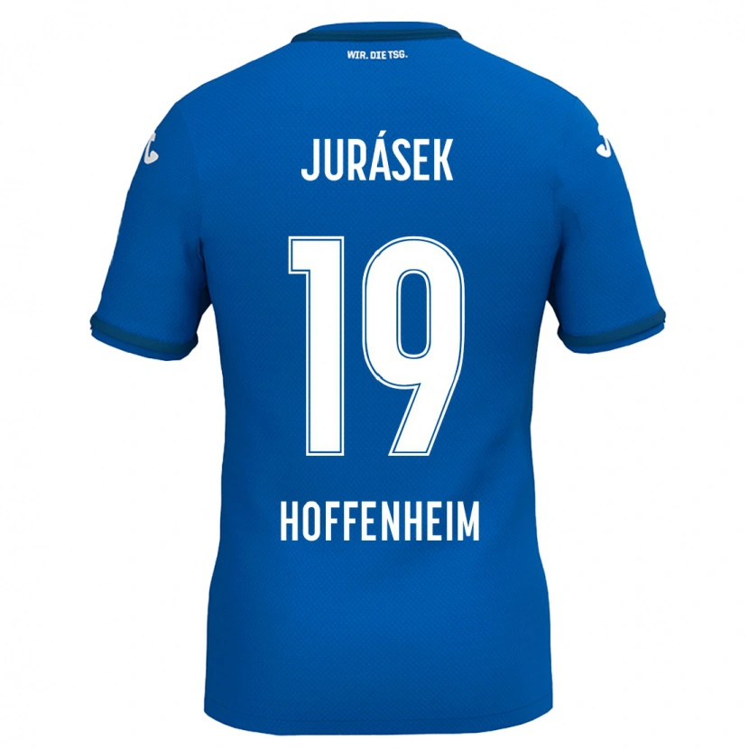 Danxen Kid David Jurásek #19 Royal Blue Home Jersey 2024/25 T-Shirt