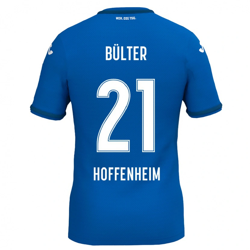 Danxen Kid Marius Bülter #21 Royal Blue Home Jersey 2024/25 T-Shirt