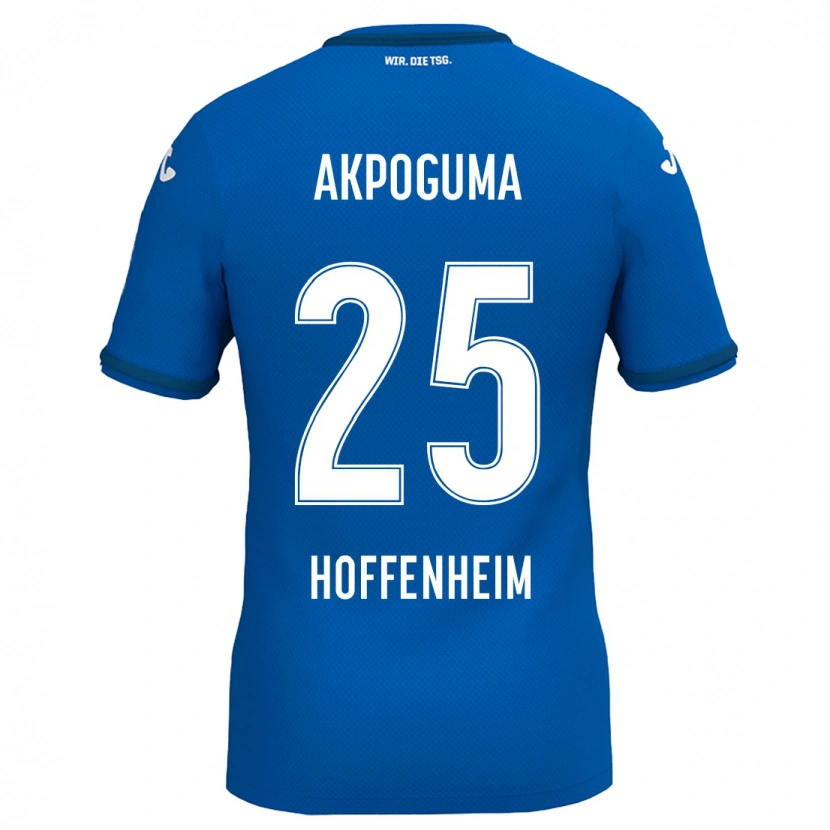 Danxen Kid Kevin Akpoguma #25 Royal Blue Home Jersey 2024/25 T-Shirt