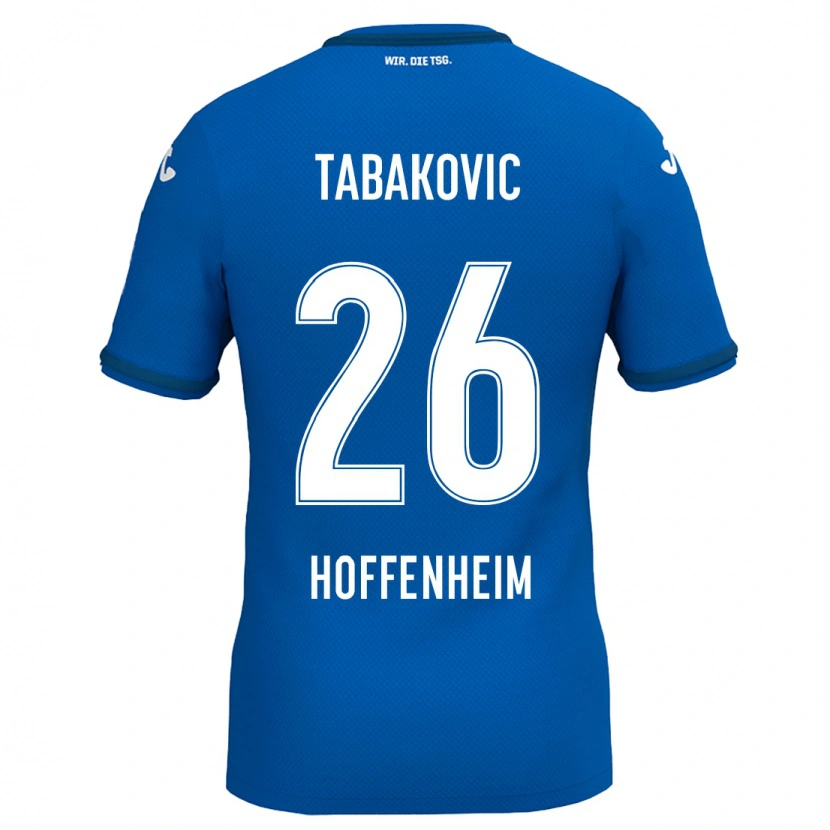 Danxen Kid Haris Tabakovic #26 Royal Blue Home Jersey 2024/25 T-Shirt