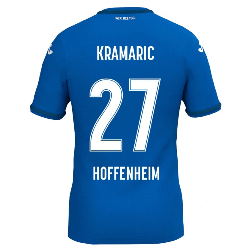 Danxen Kid Andrej Kramaric #27 Royal Blue Home Jersey 2024/25 T-Shirt