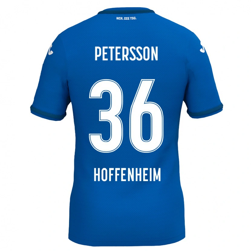 Danxen Kid Lúkas Petersson #36 Royal Blue Home Jersey 2024/25 T-Shirt