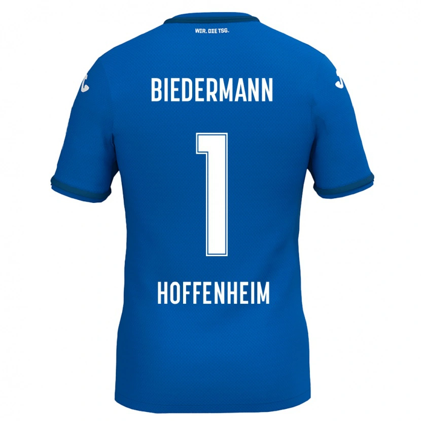 Danxen Kid Nico Biedermann #1 Royal Blue Home Jersey 2024/25 T-Shirt