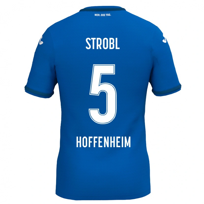 Danxen Kid Lars Strobl #5 Royal Blue Home Jersey 2024/25 T-Shirt