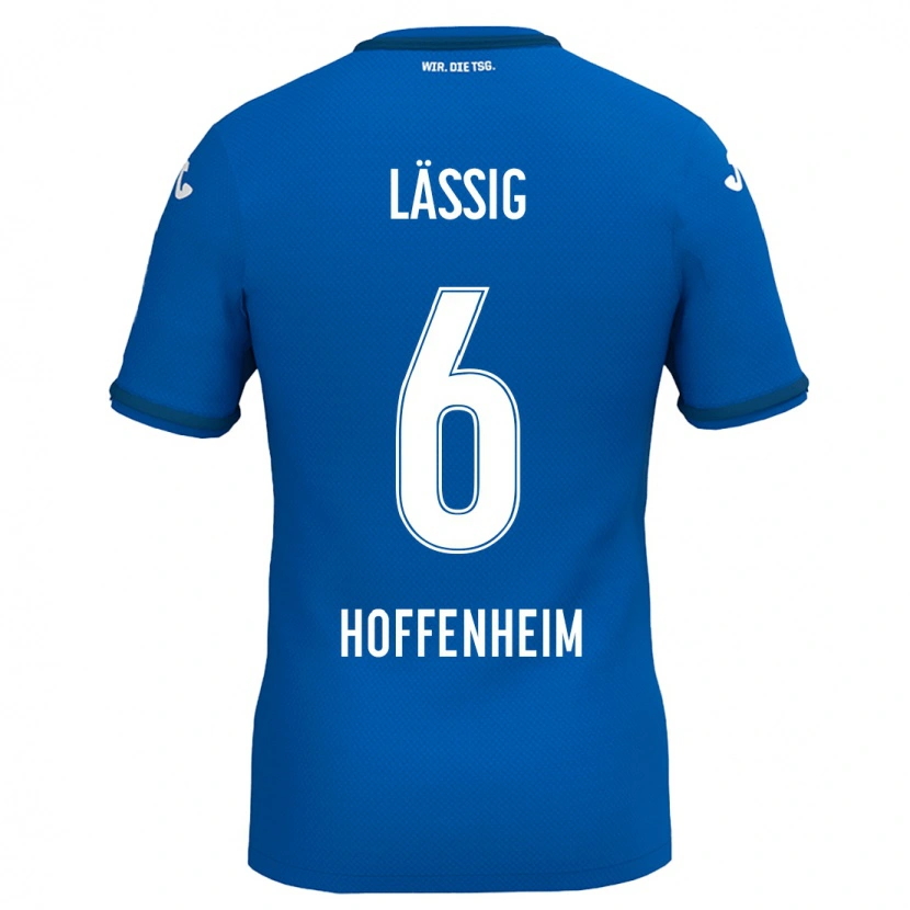 Danxen Kid Valentin Lässig #6 Royal Blue Home Jersey 2024/25 T-Shirt