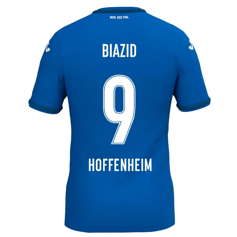 Danxen Kid Zain Biazid #9 Royal Blue Home Jersey 2024/25 T-Shirt