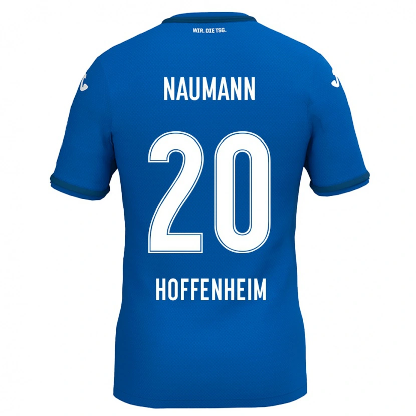 Danxen Kid Maxim Naumann #20 Royal Blue Home Jersey 2024/25 T-Shirt