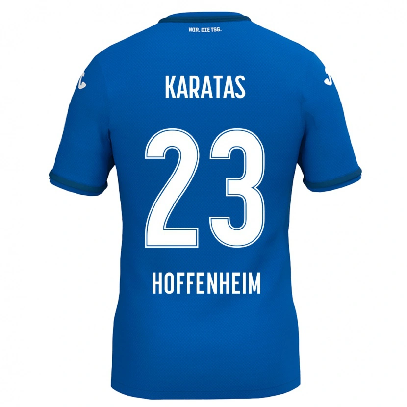 Danxen Kid Can Karatas #23 Royal Blue Home Jersey 2024/25 T-Shirt