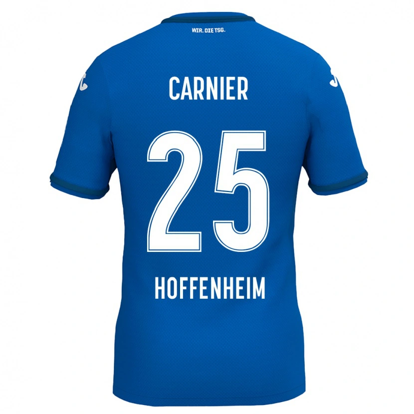 Danxen Kid Alekseï Carnier #25 Royal Blue Home Jersey 2024/25 T-Shirt