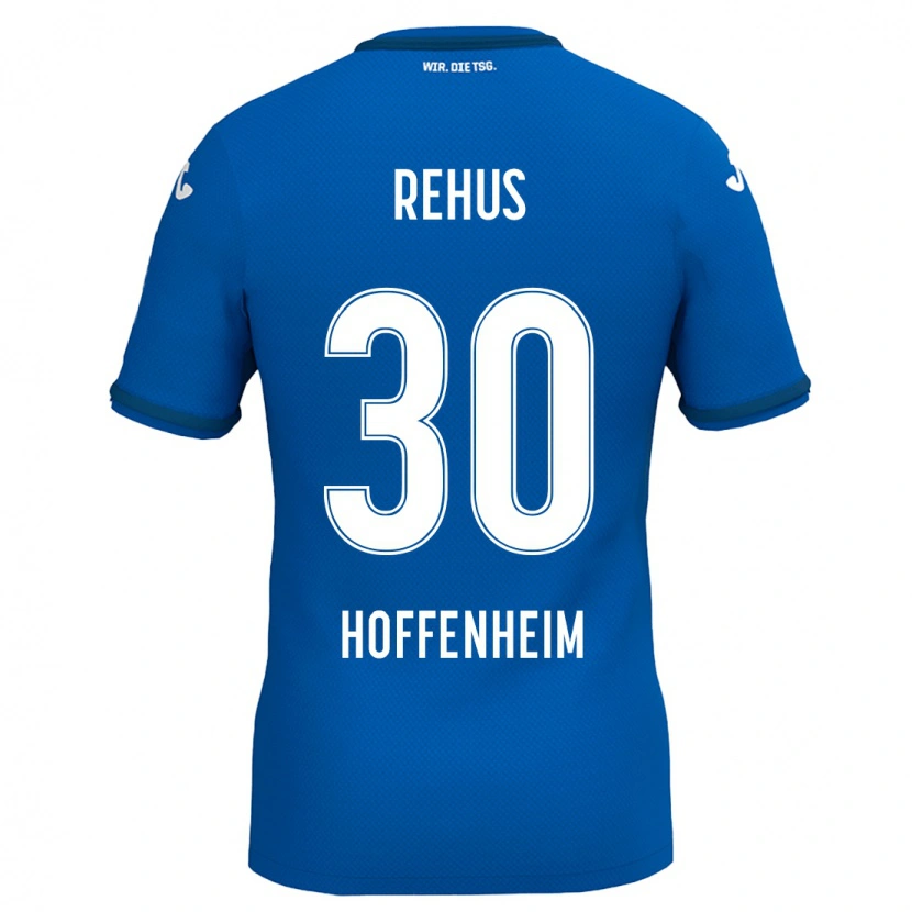 Danxen Kid Milan Rehus #30 Royal Blue Home Jersey 2024/25 T-Shirt