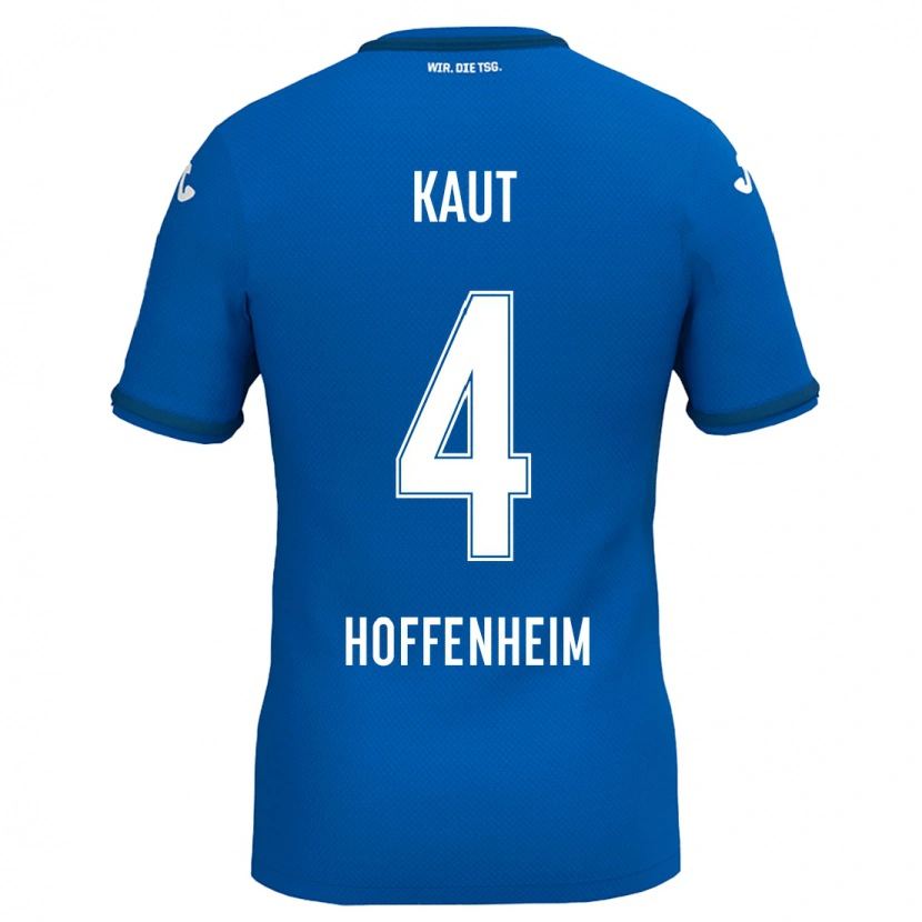 Danxen Kid Lisann Kaut #4 Royal Blue Home Jersey 2024/25 T-Shirt