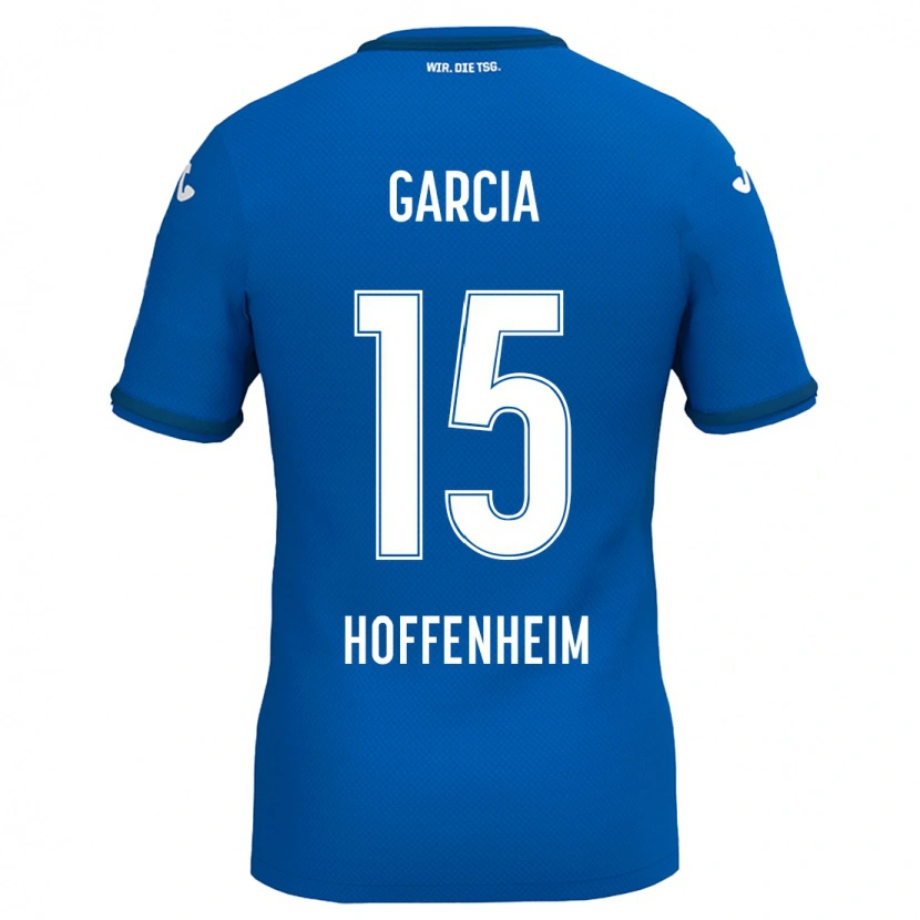 Danxen Kid Marta Cazalla Garcia #15 Royal Blue Home Jersey 2024/25 T-Shirt