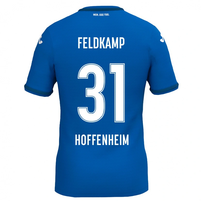 Danxen Kid Jana Feldkamp #31 Royal Blue Home Jersey 2024/25 T-Shirt