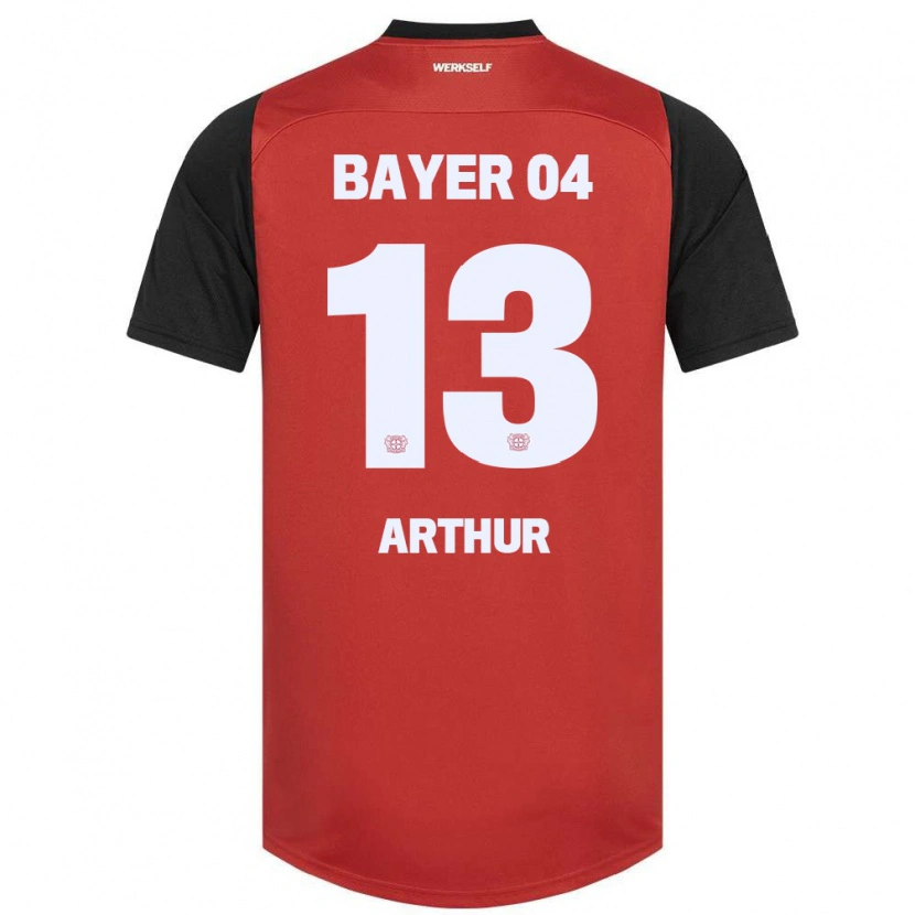 Danxen Kid Arthur #13 Red Black Home Jersey 2024/25 T-Shirt