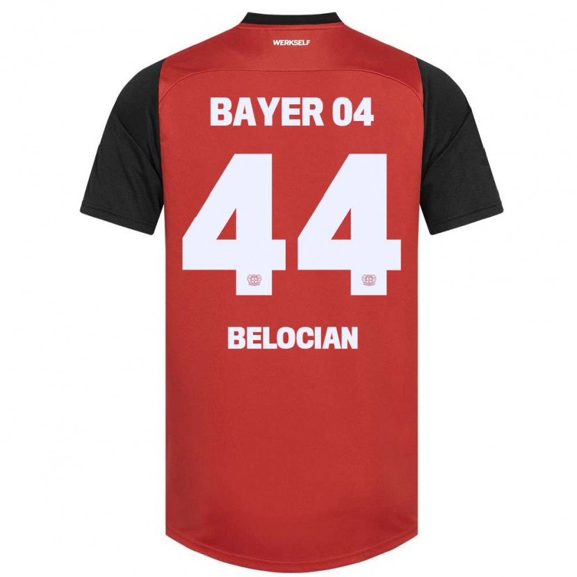 Danxen Kid Jeanuël Belocian #44 Red Black Home Jersey 2024/25 T-Shirt