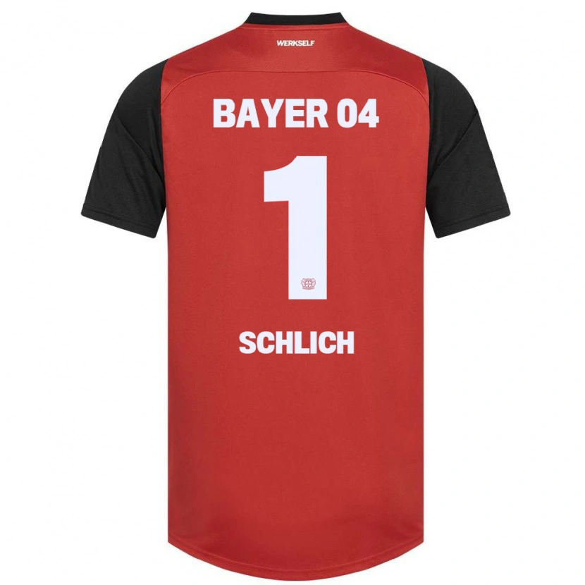 Danxen Kid Jesper Schlich #1 Red Black Home Jersey 2024/25 T-Shirt