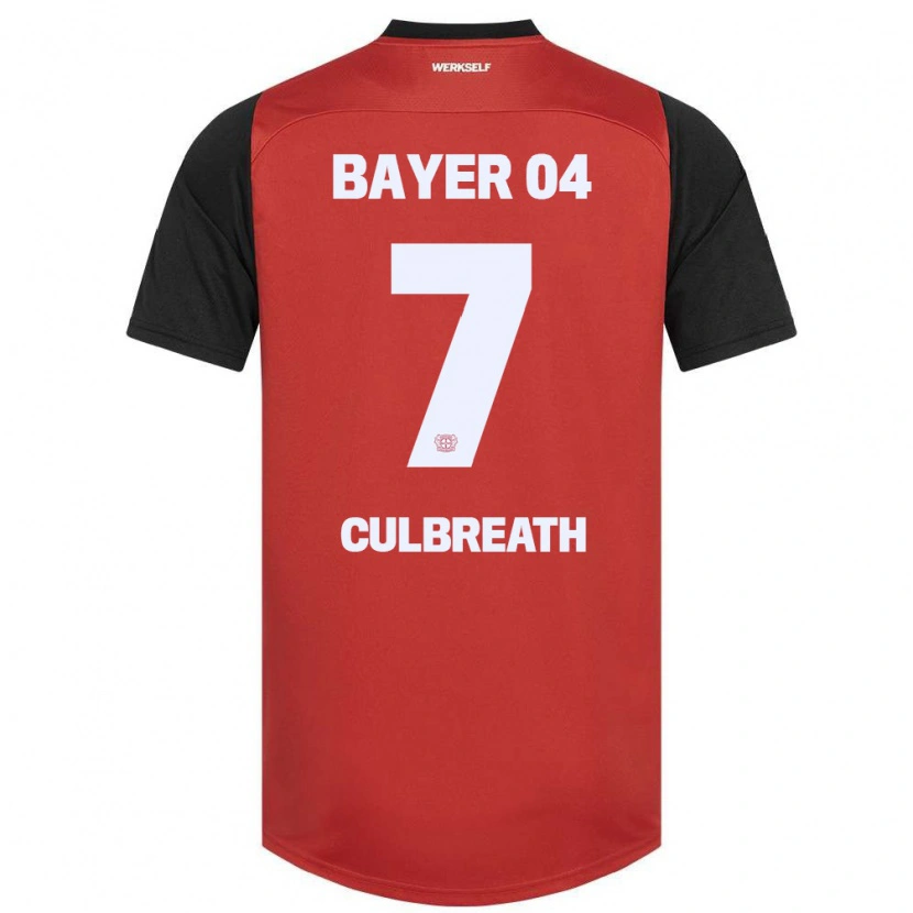 Danxen Kid Montrell Culbreath #7 Red Black Home Jersey 2024/25 T-Shirt