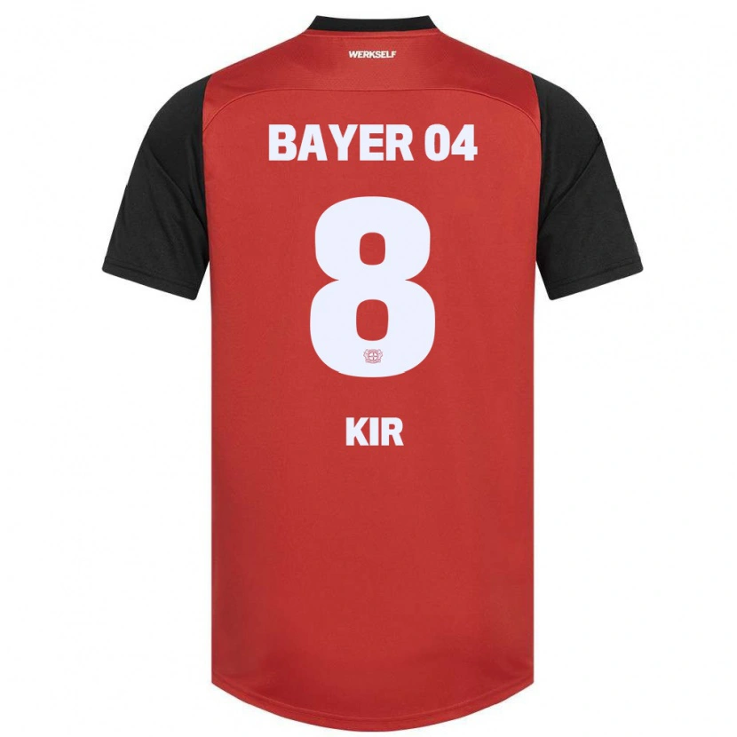 Danxen Kid Burak Kir #8 Red Black Home Jersey 2024/25 T-Shirt