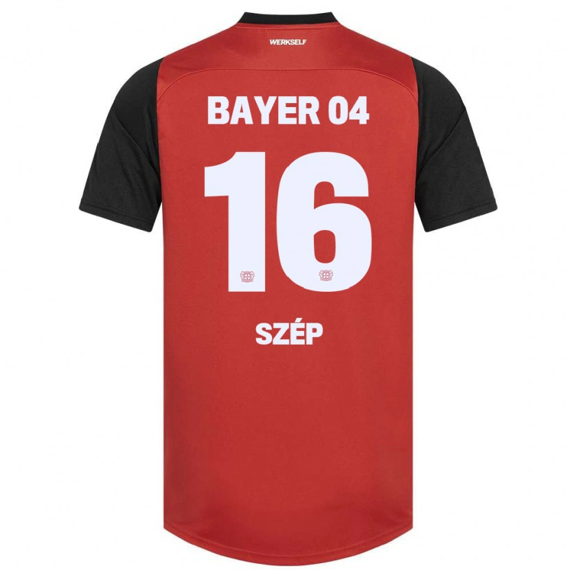 Danxen Kid Márton Szép #16 Red Black Home Jersey 2024/25 T-Shirt