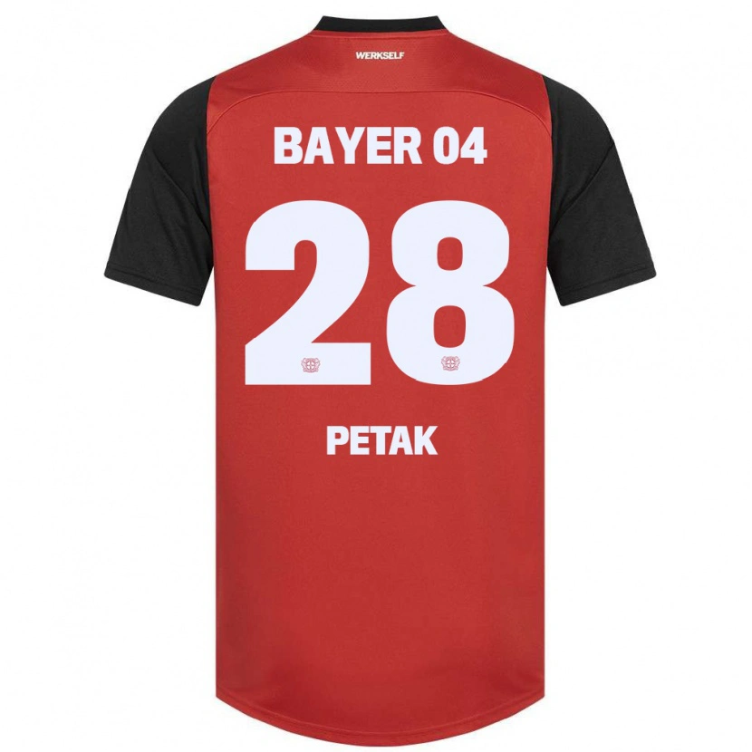 Danxen Kid Raoul Petak #28 Red Black Home Jersey 2024/25 T-Shirt