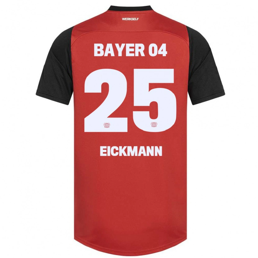 Danxen Kid Mia Eickmann #25 Red Black Home Jersey 2024/25 T-Shirt