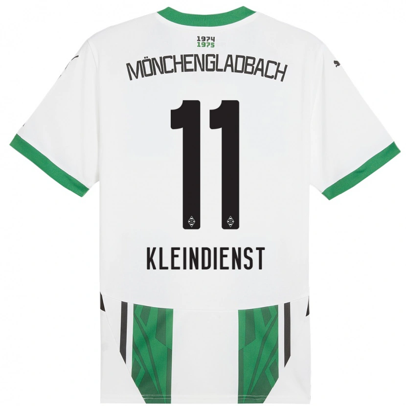 Danxen Kid Tim Kleindienst #11 White Green Home Jersey 2024/25 T-Shirt