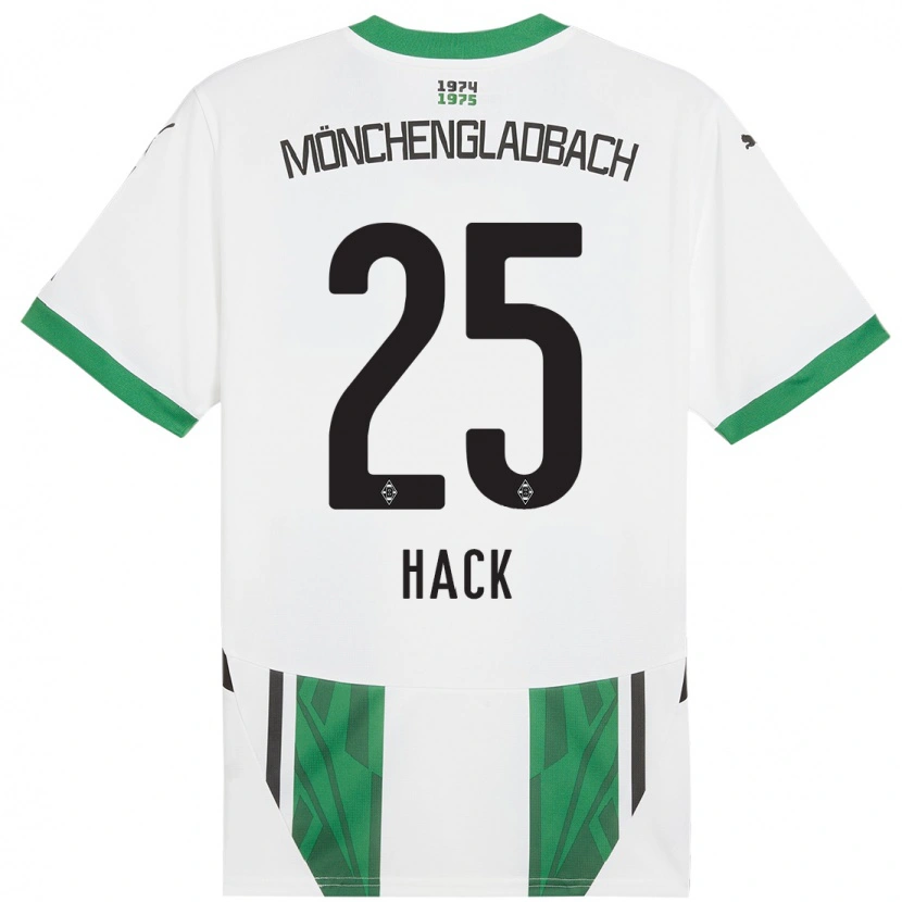 Danxen Kid Robin Hack #25 White Green Home Jersey 2024/25 T-Shirt