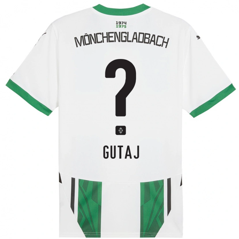 Danxen Kid Lindsay Gutaj #0 White Green Home Jersey 2024/25 T-Shirt