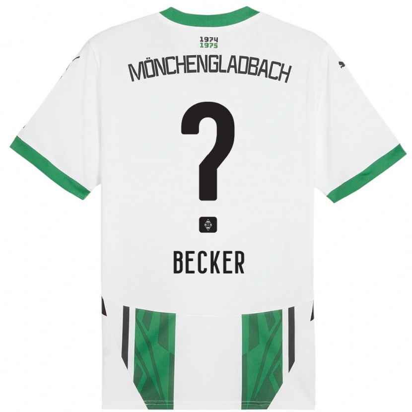 Danxen Kid Benjamin Becker #0 White Green Home Jersey 2024/25 T-Shirt