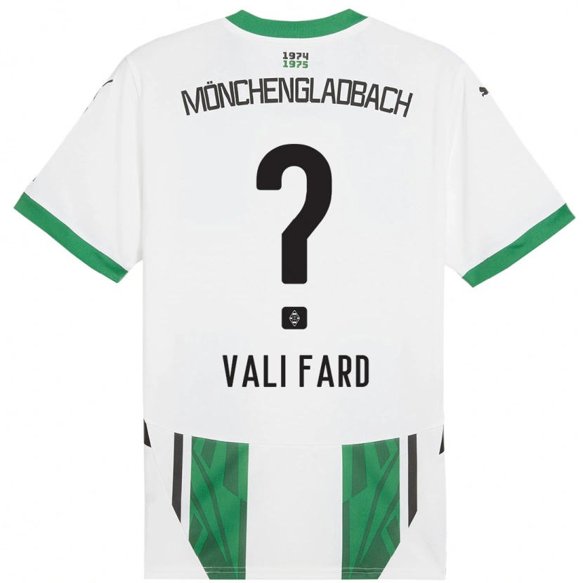 Danxen Kid Elias Vali Fard #0 White Green Home Jersey 2024/25 T-Shirt