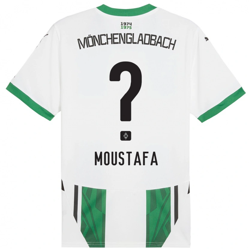 Danxen Kid Seif Moustafa #0 White Green Home Jersey 2024/25 T-Shirt