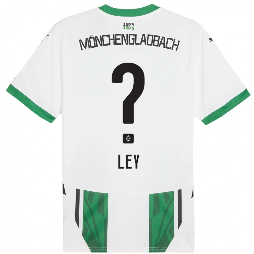 Danxen Kid Marlon Ley #0 White Green Home Jersey 2024/25 T-Shirt