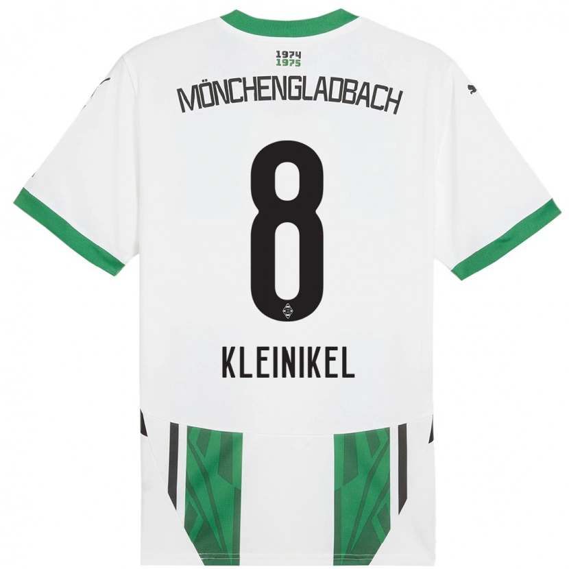 Danxen Kid Nadja Kleinikel #8 White Green Home Jersey 2024/25 T-Shirt