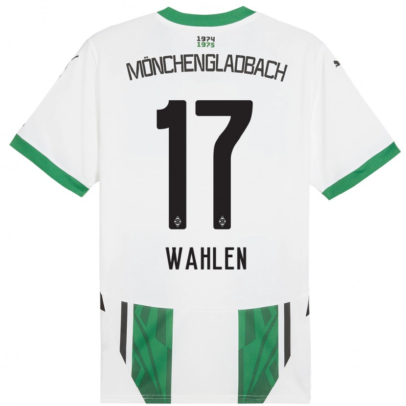 Danxen Kid Vanessa Wahlen #17 White Green Home Jersey 2024/25 T-Shirt