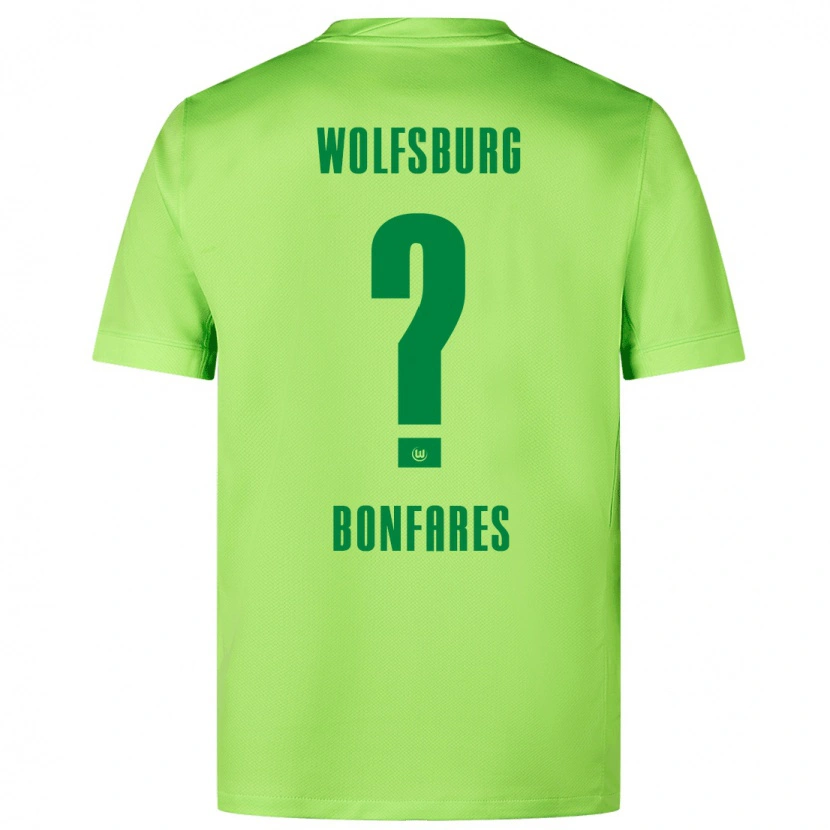 Danxen Kid Marouan Bonfares #0 Fluorescent Green Home Jersey 2024/25 T-Shirt