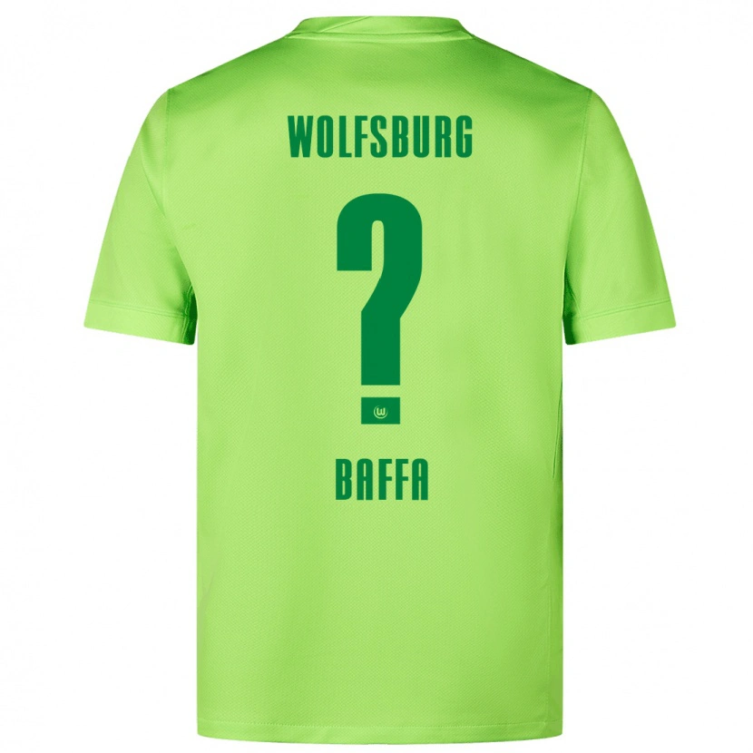 Danxen Kid Salvatore Baffa #0 Fluorescent Green Home Jersey 2024/25 T-Shirt