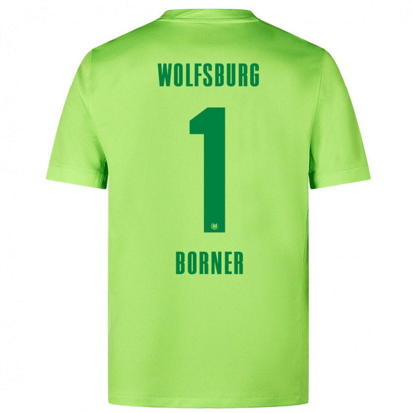 Danxen Kid Benedikt Börner #1 Fluorescent Green Home Jersey 2024/25 T-Shirt