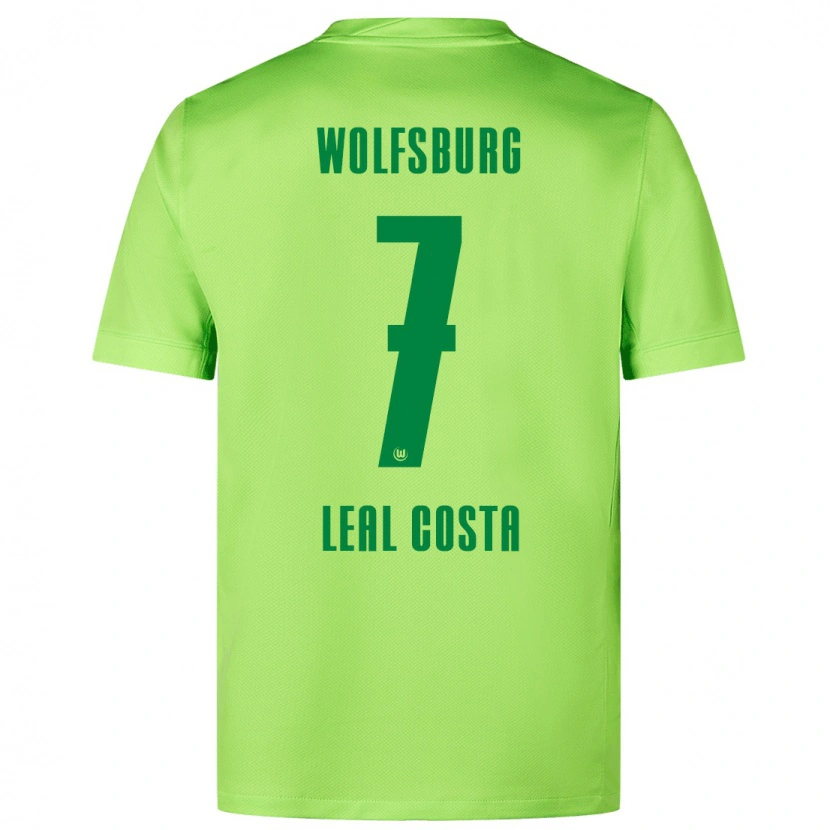 Danxen Kid David Leal Costa #7 Fluorescent Green Home Jersey 2024/25 T-Shirt