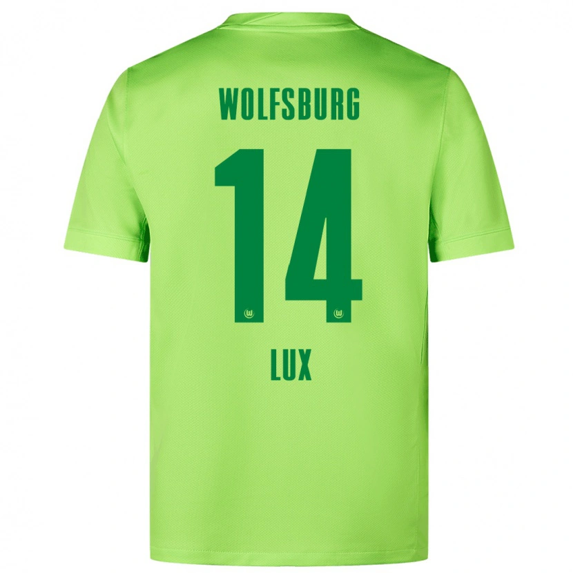 Danxen Kid Finn-Marco Lux #14 Fluorescent Green Home Jersey 2024/25 T-Shirt