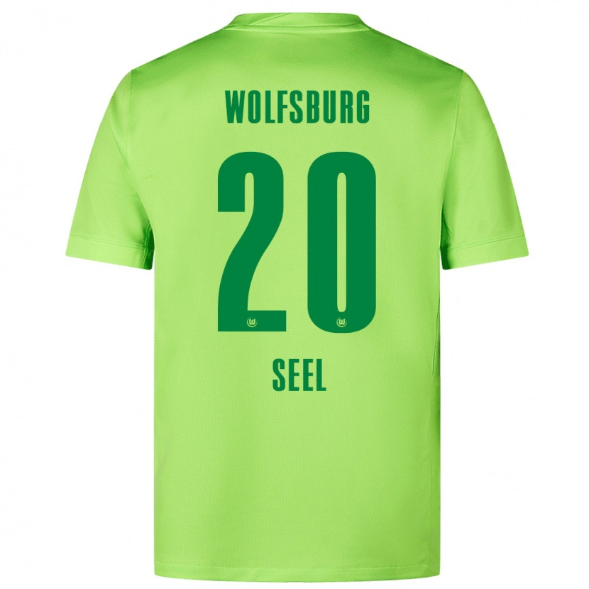 Danxen Kid William Seel #20 Fluorescent Green Home Jersey 2024/25 T-Shirt