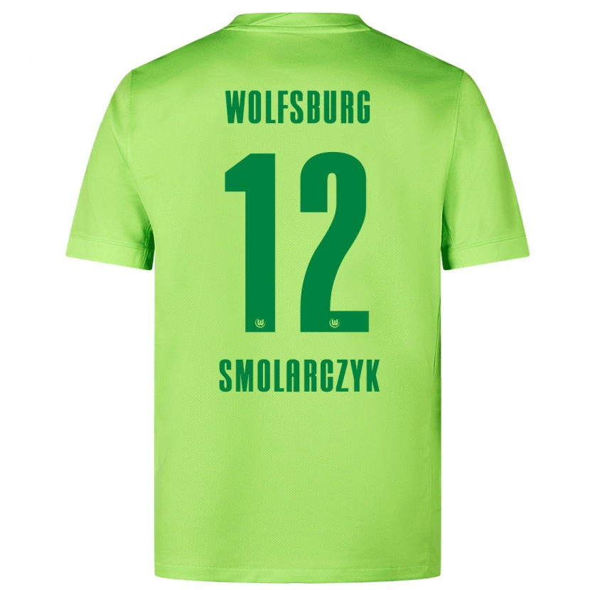 Danxen Kid Nelly Smolarczyk #12 Fluorescent Green Home Jersey 2024/25 T-Shirt