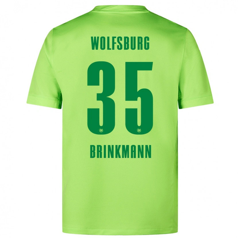 Danxen Kid Karla Brinkmann #35 Fluorescent Green Home Jersey 2024/25 T-Shirt